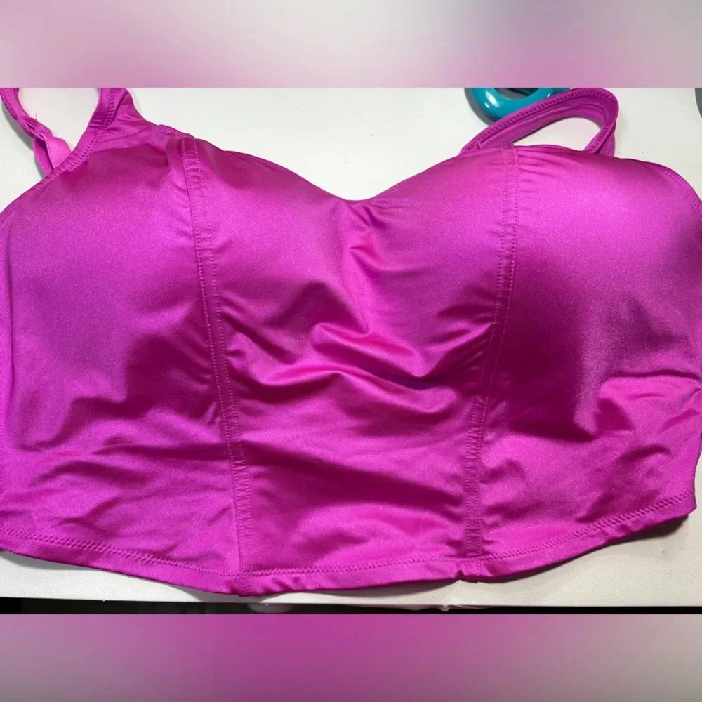 Pink crop bra NWT